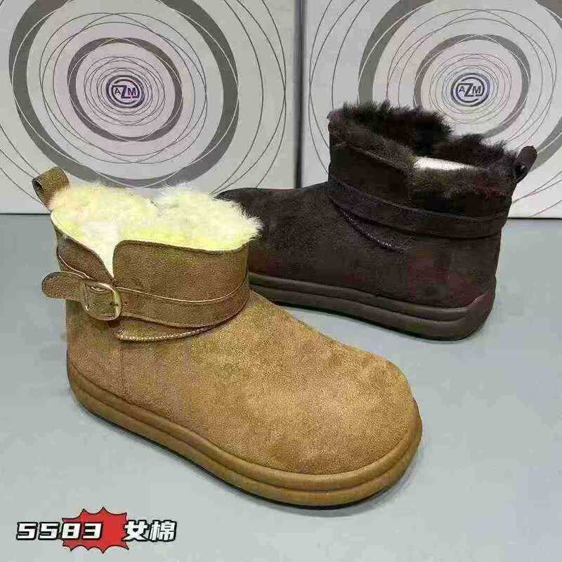 Northeast Snow Boots for Women in Winter, Thick-Soled Non-Slip Wear-Resistant Fleece-Lined Thickeneded Warm and Cold-Proof Couple Cotton Shoes Northeast Snow Boots for Women in Winter, Thick-Soled Non-Slip Wear-Resistant Fleece-Lined Thickeneded Warm and Cold-Proof Couple Cotton Shoes