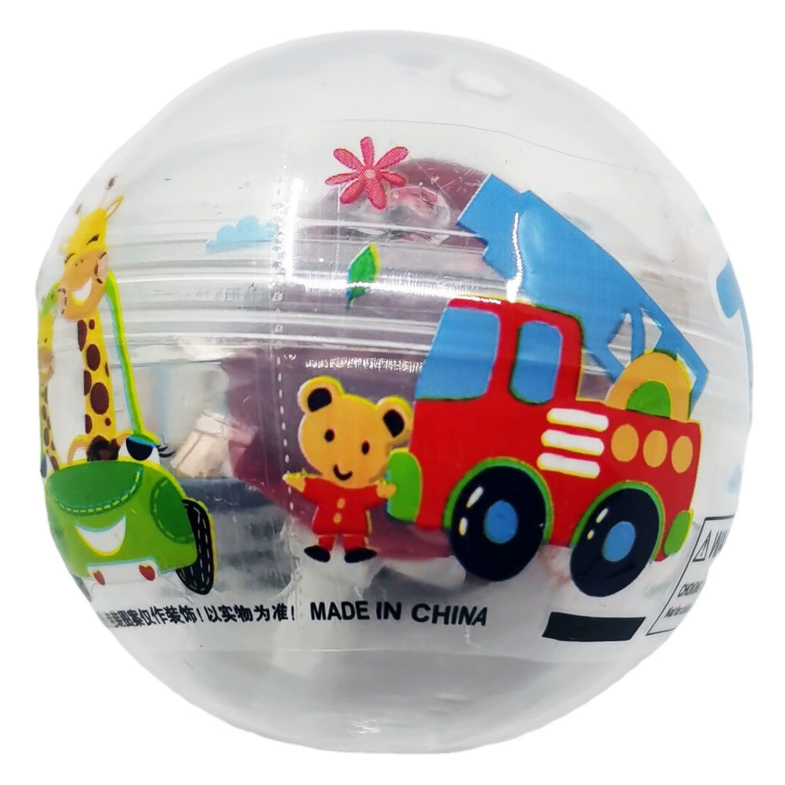 50-миллиметровая пленка для детей, скользящая инерционная, милый детский сад, тянуть назад, автомобиль, двоичный Монетный витой яйцо-шар, универсальный