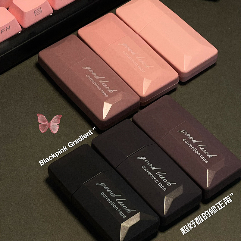 InsFeng explosión correa de corrección de color gradiente de alto valor visual para estudiantes con correa de corrección portátil de gran capacidad