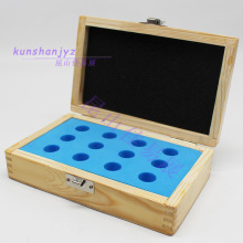 ER铣夹头套装组木盒包装外包装盒ER弹性筒夹木质包装盒套装盒