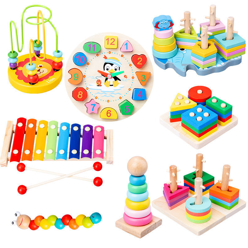 Juguetes educativos para bebés de 1 a 3 años de edad, niños y niñas de un año de edad bebé de ocho tonos música de piano Ilustración educación temprana