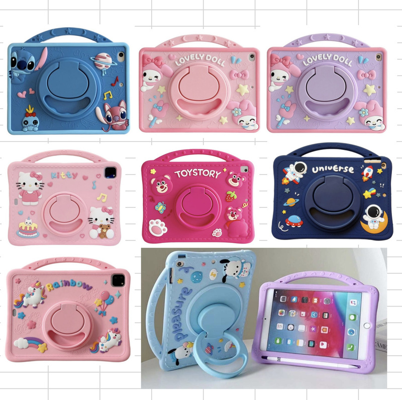 Manufacturer's Suitable iPad Protective Case Lotso with Pen Slot Strawberry Bear Air 11 2026 Protective Shell
