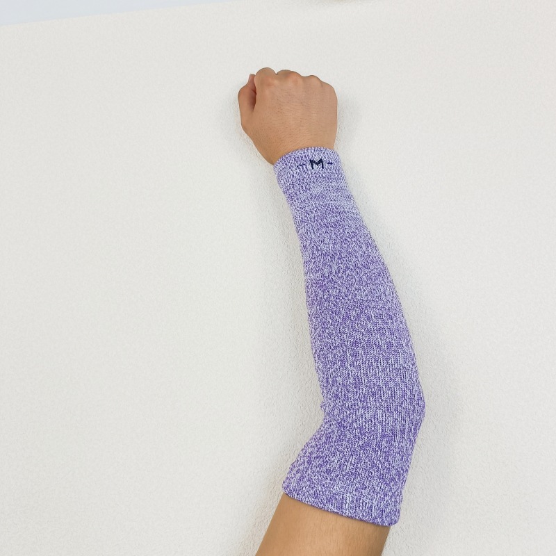 보라색 M 코드 절단 방지 팔 길이 35