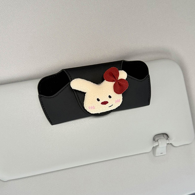 2025 New Car Glasses Case, Car Sun Visor Glasses Clip, Car Sunglasses Holder, Cute for Girls
