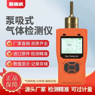 定制泵吸式单一气体检测仪便携手持可燃氨臭氧一氧二氧化碳探测