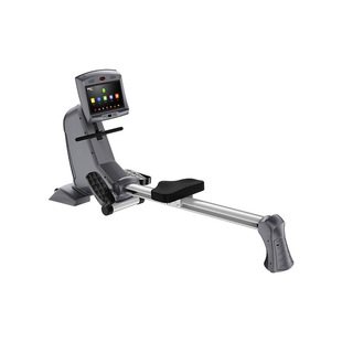 WAnniAn Qing WNQ CommerciAl Rowing MAchine F1-8218A/TV3 15.6inch Color Touch Screen ElectromAgnetic Control ResistAnce Adjustment