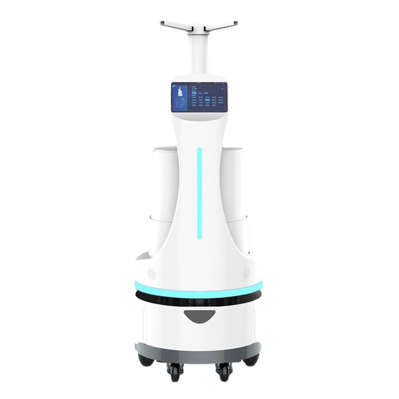 Дезинфекция охранник робот умный автоматический сухой туман Антивирус автономная навигация больница облако данные СПБ пульт