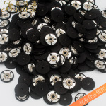 厂家直供服装急钮圆形合金包布按扣包布子母扣超薄暗扣 布包急钮