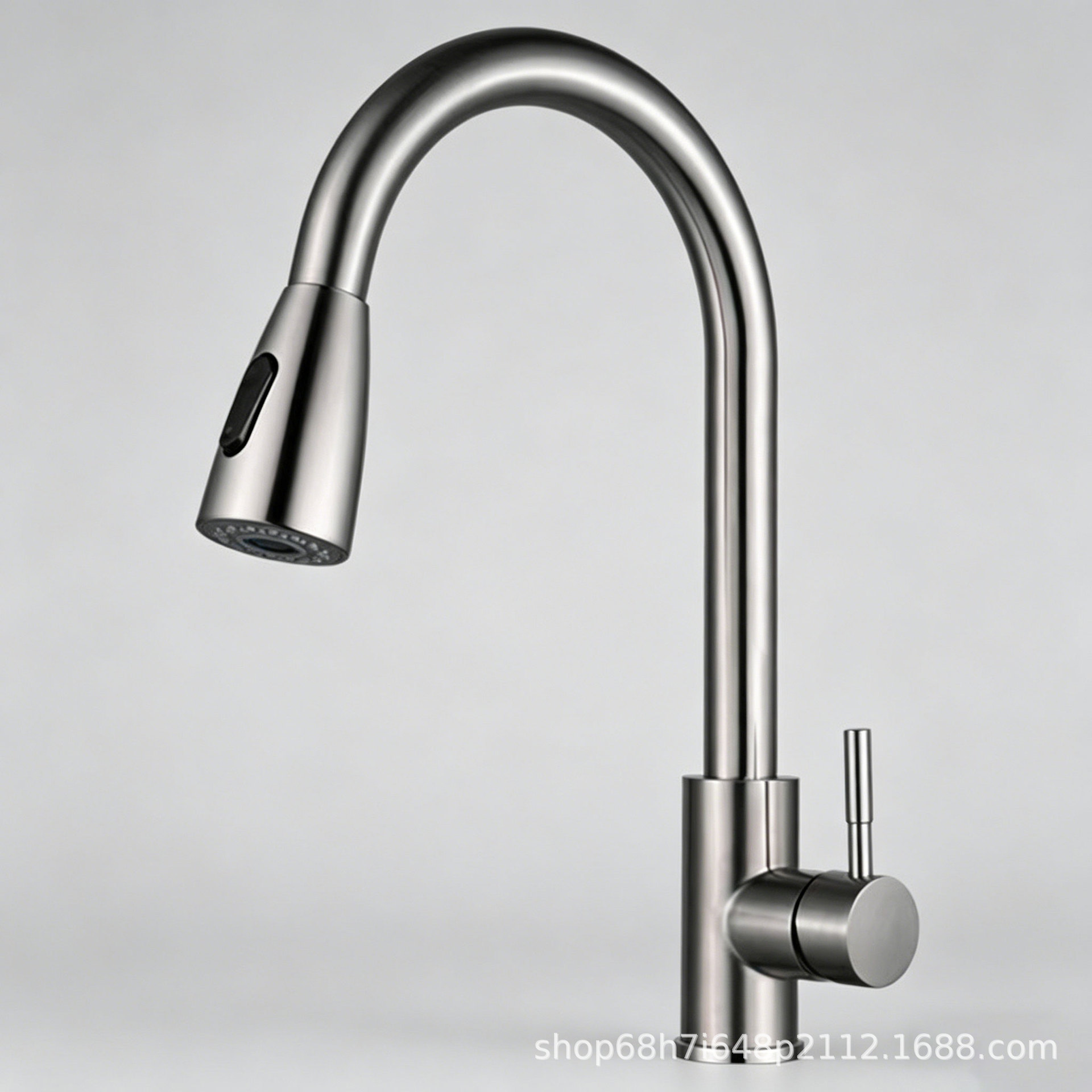 Grifo Extraíble de Cocina 360° de Acero Inoxidable 304 para Agua Fría y Caliente