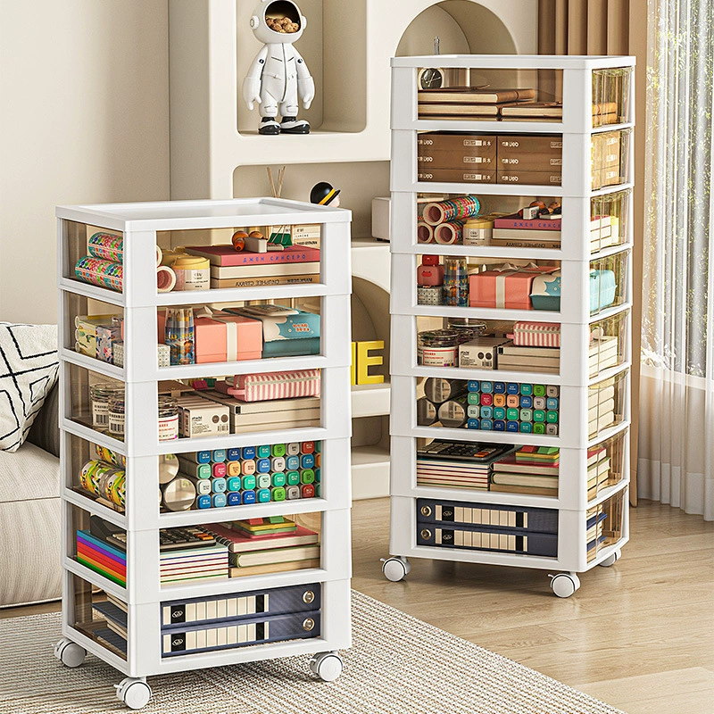 Настольный ящик для хранения документов Шкаф офисный стол A4 Многослойный шкаф для хранения под столом