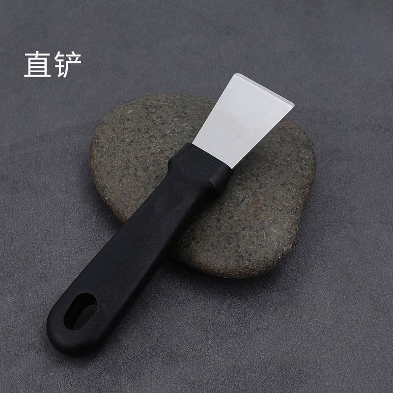 기름때삽 - 검정색 직선삽