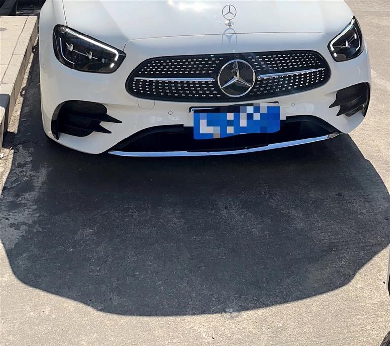 Mercedes-Benz engine hood emblem, E-Class E300L, C200L, S350L, hood logo, C180, E260L, front of the car