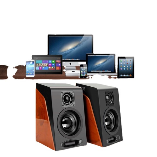 First Look 950 Desktop Notebook Wired Desktop HIFI Small Speaker USB Mini Subwoofer Speaker