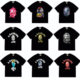 Cross-border BAPE TShirt Summer Ape Head Little Monkey Camouflage Men's and Women's Short-sleeved Round Neck T-shirt Men's and Women's Japanese Trendy