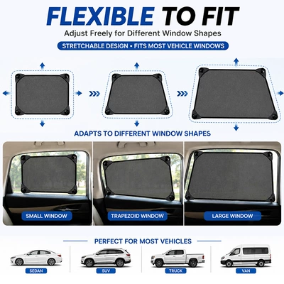 Insulation Sunshade in Stock, Car curtains