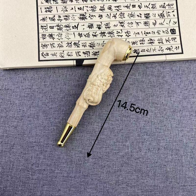 金丝楠木 大叶黄花梨 紫光檀木老式烟斗貔貅烟杆过滤烟嘴可清洗|undefined