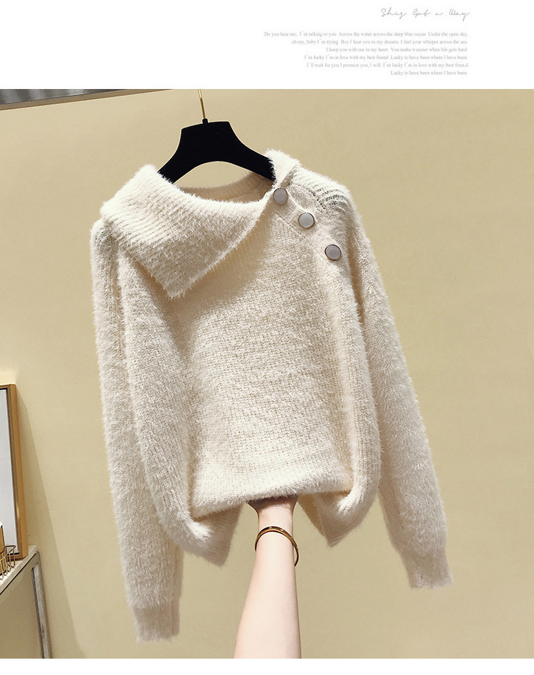 Women's Clothing Autumn and winter three piece suit for women, designer sweater, thickened slim vest coat, high waist, wide leg casual pants_voghion.com