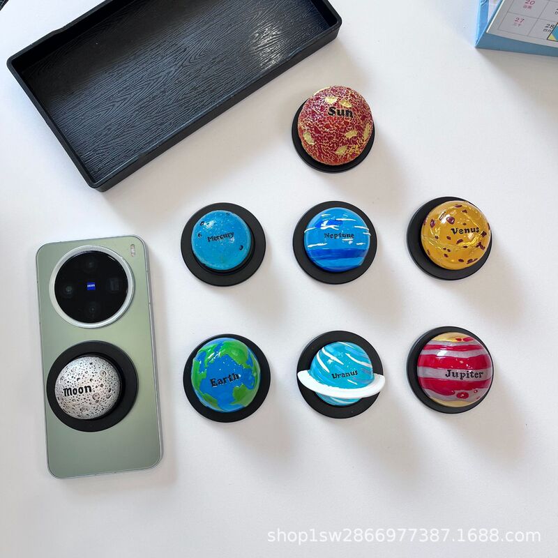 Creative Sun Universe Planet Series Magnetic Magsafe Stand Suitable for Lazy People, Personalized, Fun, Simple, Unisex Creative Sun Universe Planet Series Magnetic Magsafe Stand Suitable for Lazy People, Personalized, Fun, Simple, Unisex