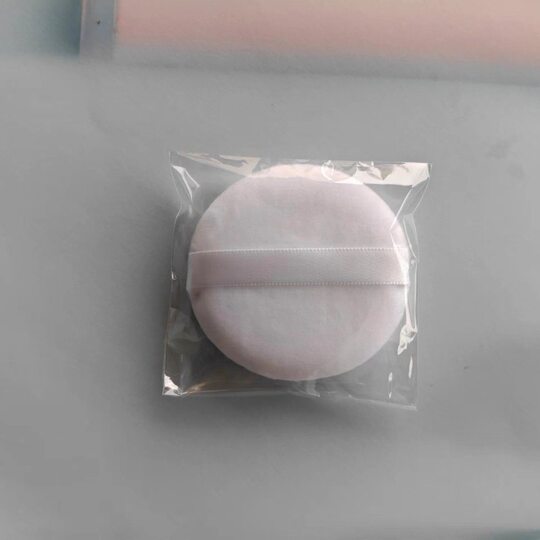 Studio Makeup Artist Flocking Cotton Powder Puff Makeup Dry Powder Puff Large Round Hook Honey Powder Powder Puff in stock