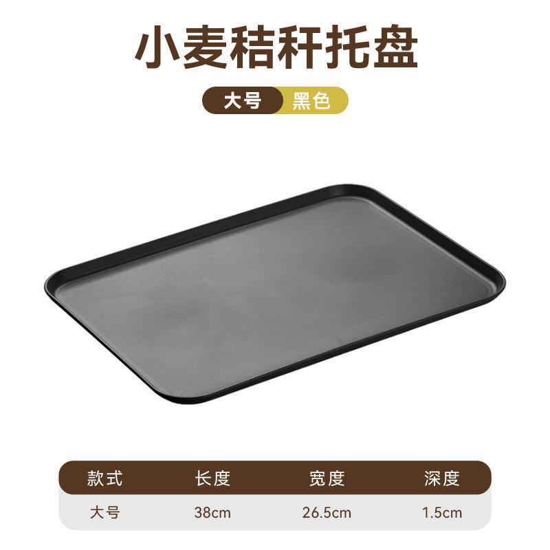 2 Size Plastic Fruit Dessert Tray Desktop Food Storage Plate