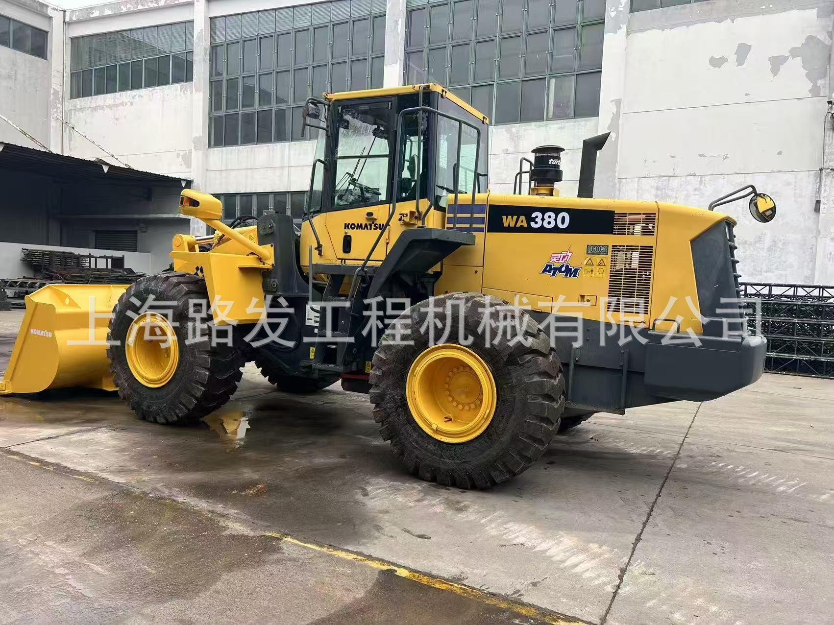 Exportación perenne KOMATSU WA380 - 6 Cargadora de segunda mano KOMATSU WA470 WA420 Cargadora