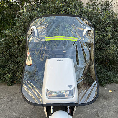 Electric vehicle Windshield a storage battery car shelter from the wind Rain transparent motorcycle Widen enlarge high definition Hood