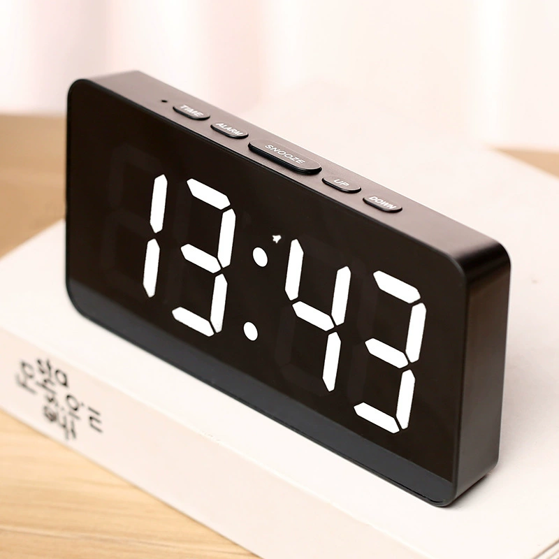The new colorful vibration vibration electronic clock deafness and dumb people shake the alarm clock perpetual calendar, the calendar living room, the large screen of the big screen