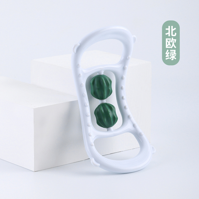 Procesamiento personalizado anillo de yoga hombro abierto espalda rueda de masaje relajación muscular muslo anillo clip de pierna anillo de estiramiento de la fascia