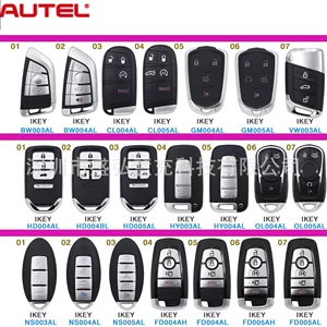 Autel Ikeybw003Al Bw004Al və digər ağıllı kart avtomobil açarları