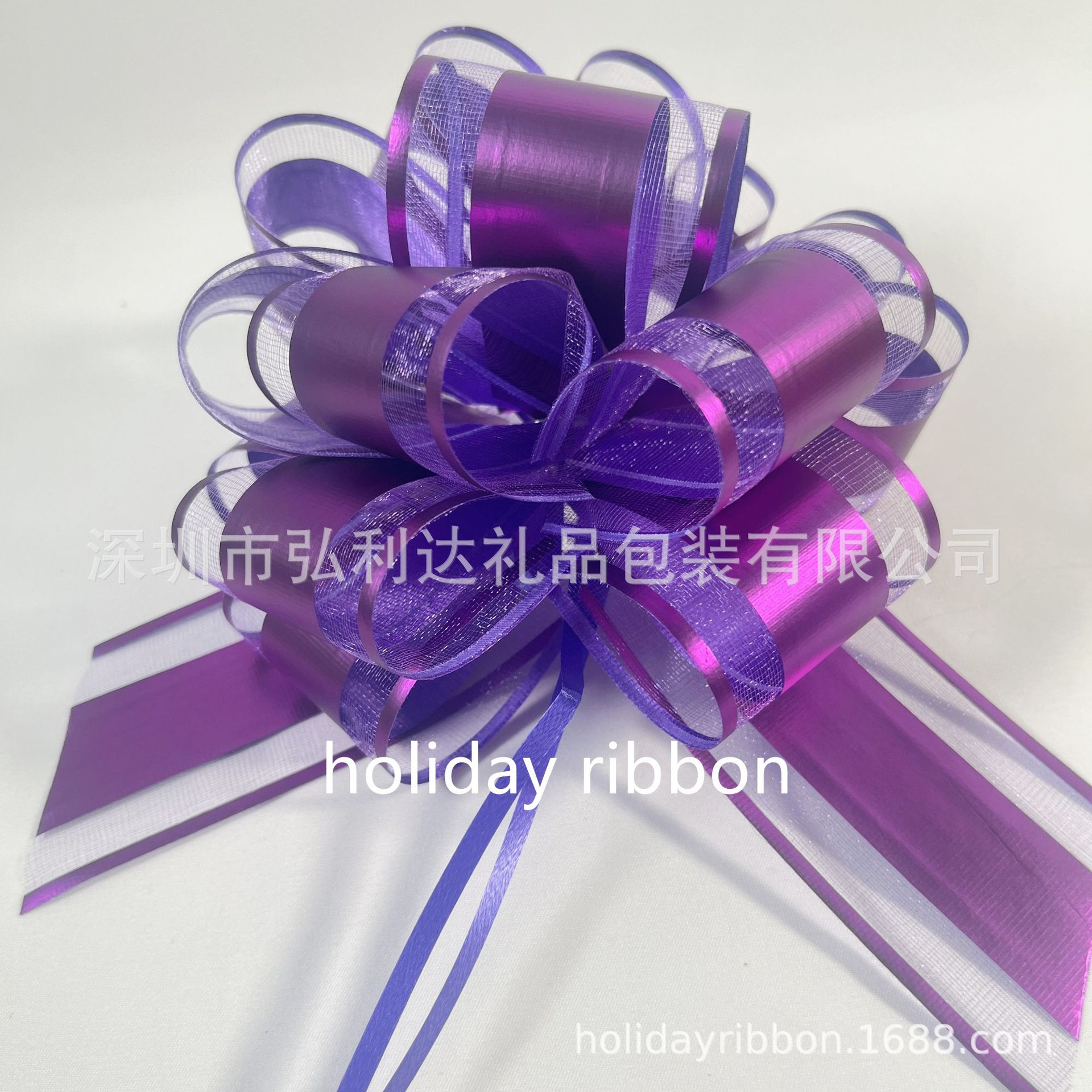 Materiales de embalaje de flores de bodas de impresión de PP de tamaño grande flores de bola arco de flores de mano de mano fiesta al por mayor