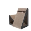 Cat grabbing plate stand -up wear -resistant dandruff large cat claw panel grinding claw grinding grabbed corrugated paper nest cat toy supplies