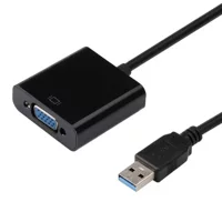 Адаптер USB к HDMI, кабель, без драйверов, 3.0, преобразователь USB к VGA, вывод аудио и видео, 1080p высокий разрешение