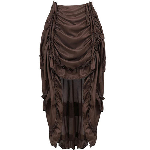 Actual shot of new female modern dance hip-hop street dance performance skirt Halloween ethnic dance stage performance skirt pirate skirt