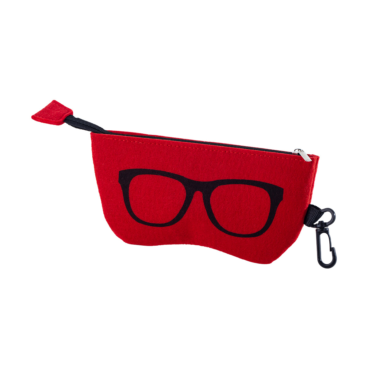 Kasha pu cremallera caja patjas conjunto caja de embalaje de lujo Lobo Rojo gafas de tela Destornillador Accesorios Set