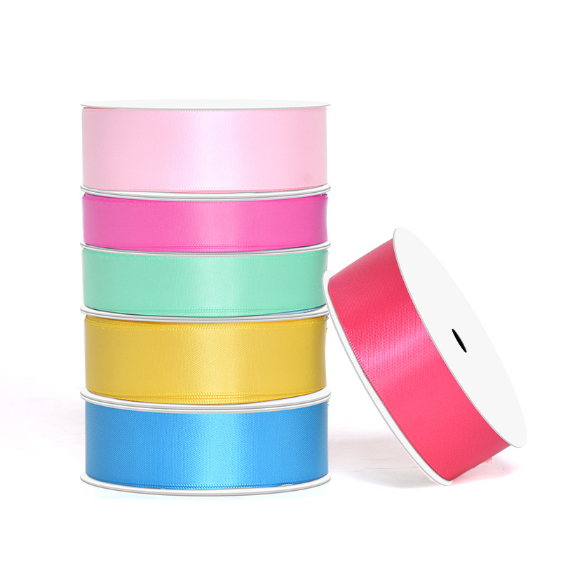 Inventario de cinta de doble cara 196 colores para hacer arco DIY material pastel de embalaje cinta de regalo cinta de embalaje