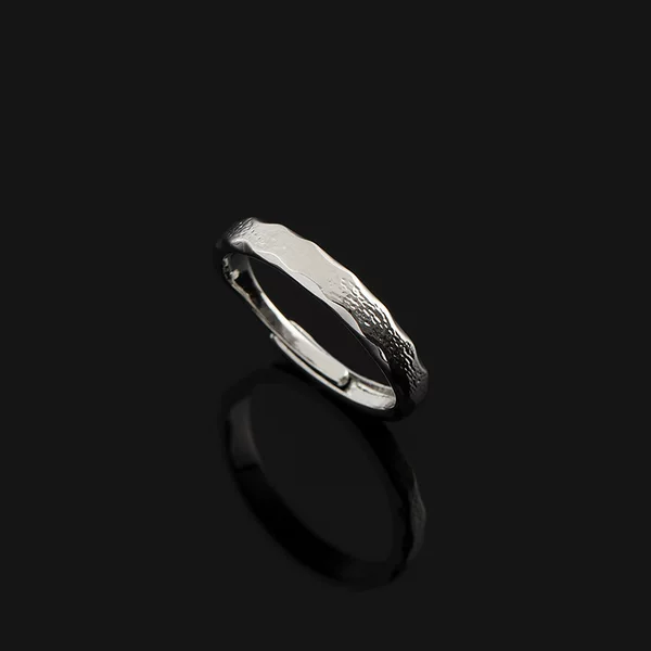 J12 retro plain ring ring small open index finger ring female cold wind ring student party jewelry wholesale