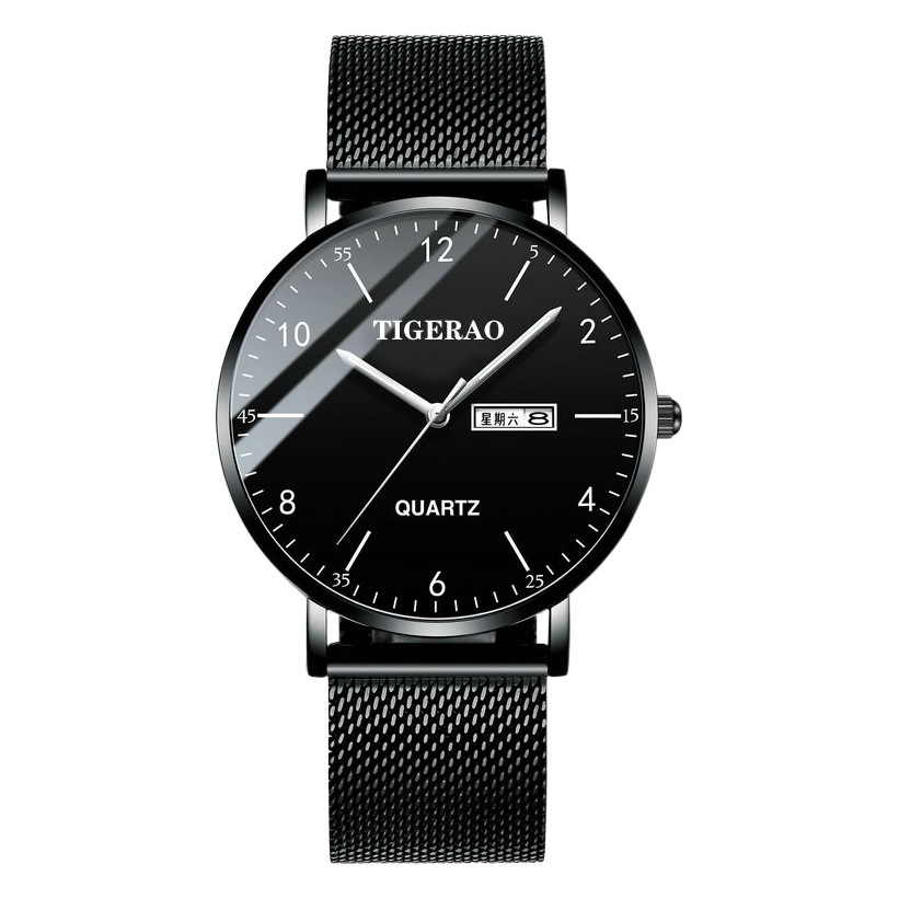 Reloj ultra delgado para jóvenes Reloj mecánico de moda para estudiantes de secundaria para hombres Reloj de cuarzo para estudiantes de secundaria a prueba de agua reloj electrónico simple