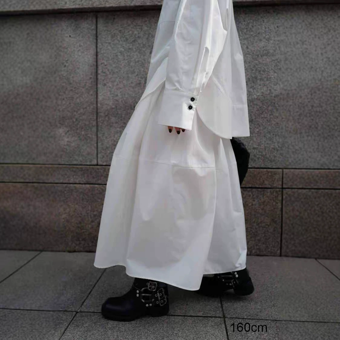 Qianghe японский стиль осень и зима новая модная ретро-блогер ленивый стиль модная юбка свободная длинная юбка с высокой талией