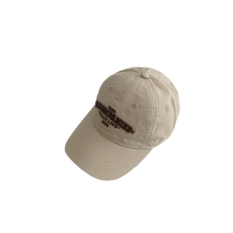 ins sombrero infantil de letras coreanas primavera y otoño sombrero de pato a prueba de viento sombrero de béisbol de viaje de bebés para hombres y mujeres