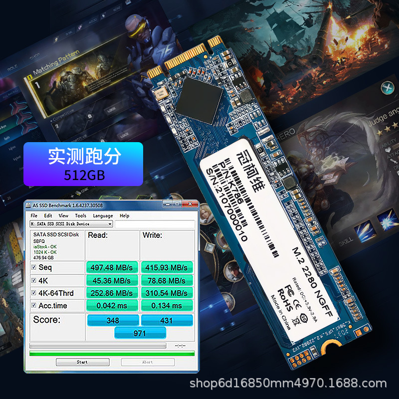 Installed recommend TLC Granules Factory in stock M.2 2280 NGFF M.2 Solid State Drive M2 Hard Drive