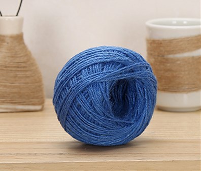 Cuerda de cáñamo colorida 1,5-2mm DIY estilo retro hecho a mano clip de foto cuerda de yute 25 m/50 m/100 M