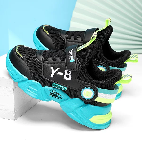 2021 Spring and Autumn New Children's Shoes Mesh Breathable Casual Running Shoes for Young Boys
