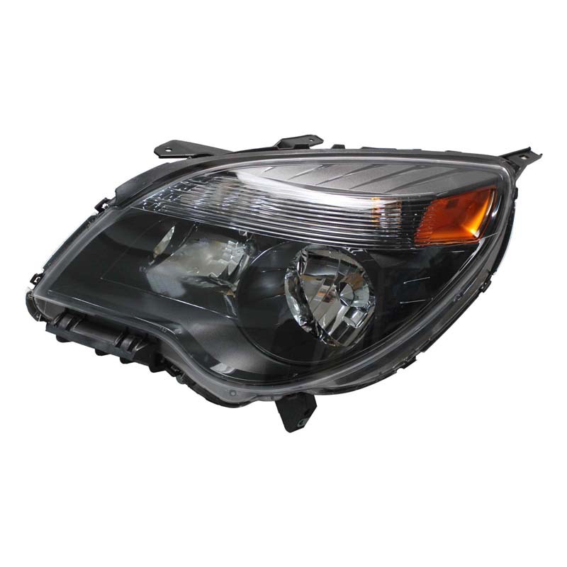 Aplicable a Chevrolet 10 - 15 Equinox American Headlight Explorer Black Half Assembly Low Halogen