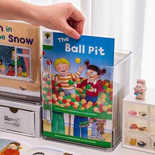 raz绘本收纳盒儿童牛津树分级阅读桌面小书架整理神器图书置物架