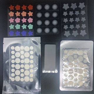 厂家定做痘痘贴彩色印刷五角星痘贴水杨酸痘贴茶树精油痘贴出口