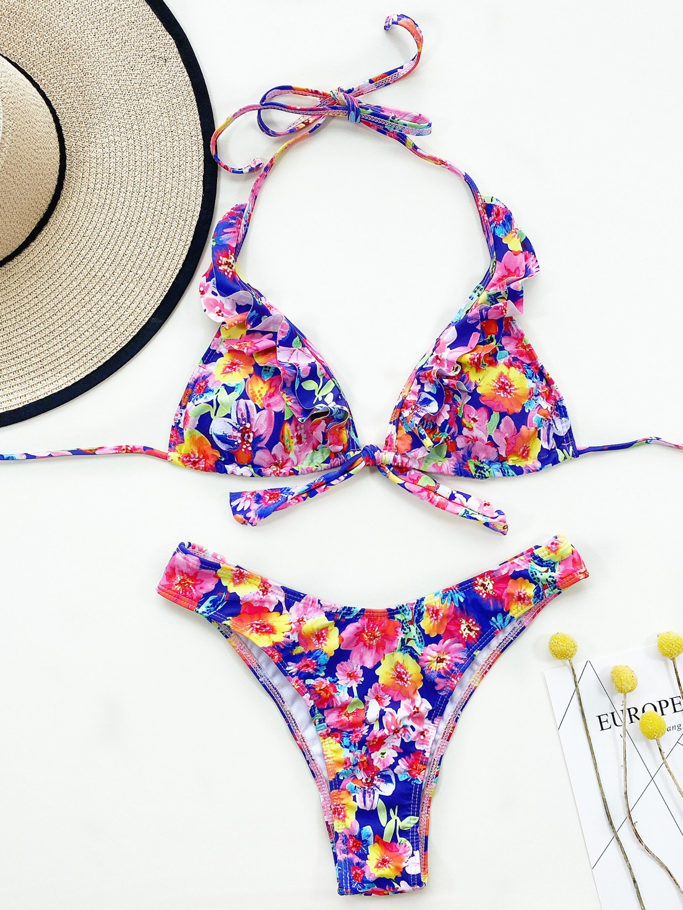 Split Printed Bikini NSDA76565