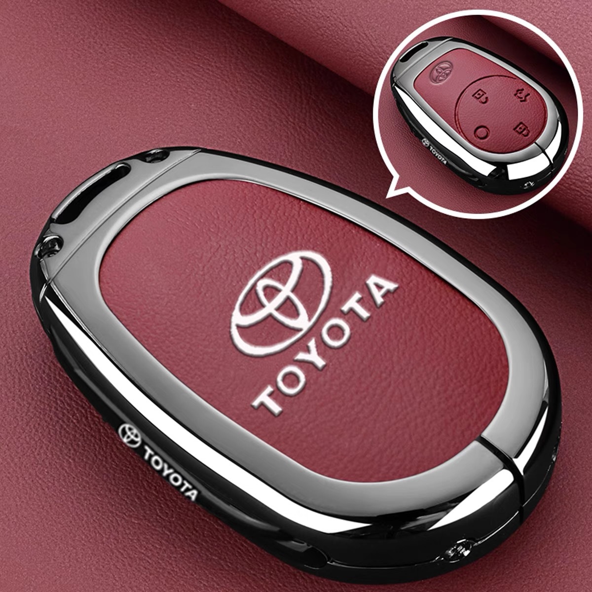 레드 가죽(싱글 쉘)