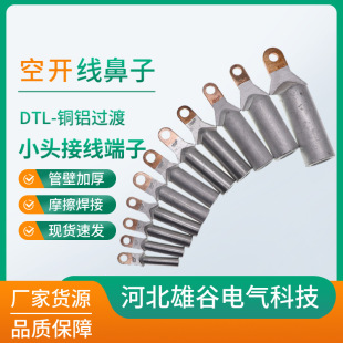 DTL small head terminal empty 50/70/90/185 narrow side molded case circuit breaker copper aluminum wire nose