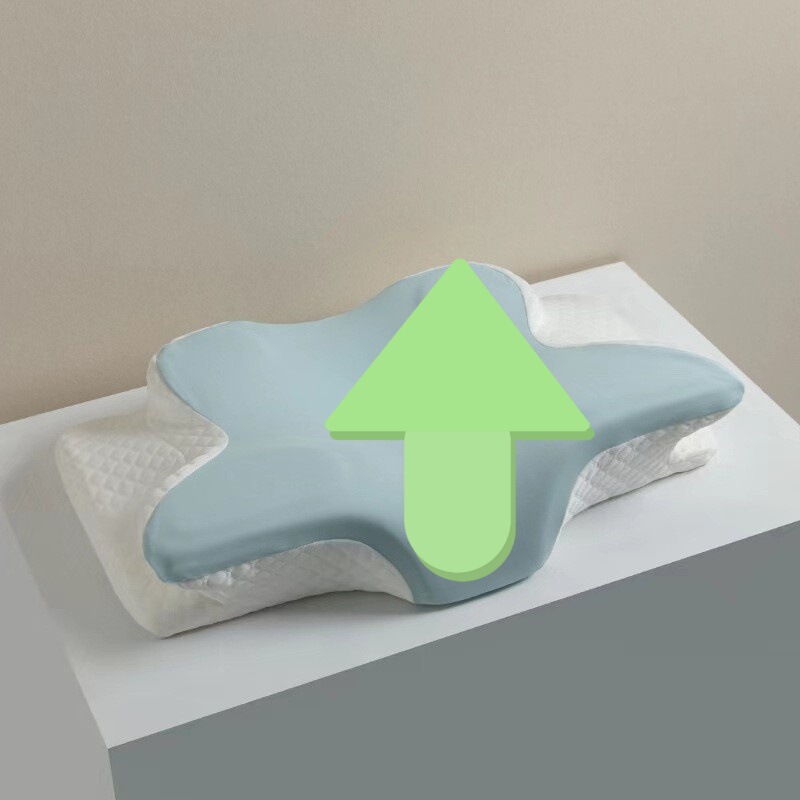 新しい多機能特殊形状枕コア家庭用蝶ネック枕コア昼寝枕睡眠記憶枕枕|undefined