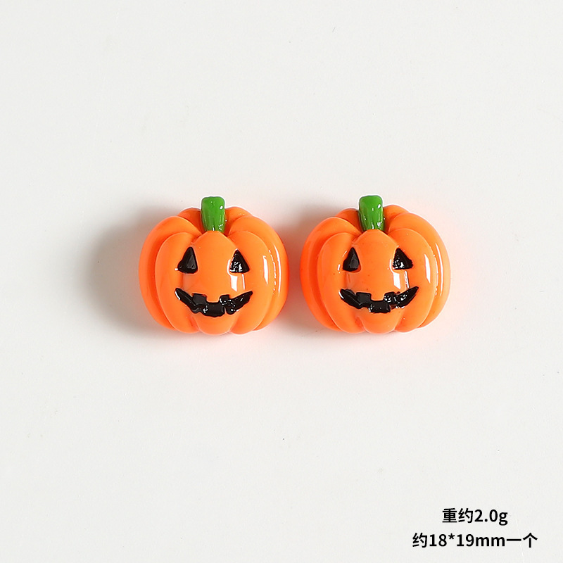 ハロウィン漫画カボチャ diy 手作り携帯電話ケース水カップヘアピンジュエリー車の装飾文具アクセサリー樹脂アクセサリー|undefined
